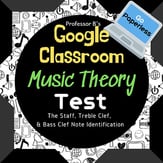 Music Theory Unit 1, Lesson 4: Unit Test Digital Resources